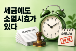 세금에도 소멸시효가 있다: 국세징수권 소멸시효의 기산점과 완성까지의 과정 썸네일