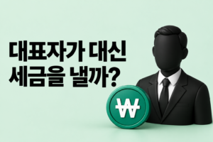법인이 세금을 체납하면 대표자가 대신 내야 할까? 제2차 납세의무의 기본 구조 썸네일